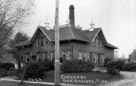 Creamery, New Richland Minnesota, 1925