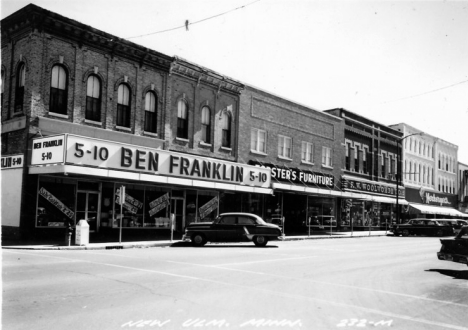 Street Scene, New Ulm Minnesota, 1946