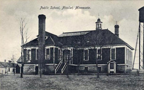 Public School, Nicollet Minnesota, 1913