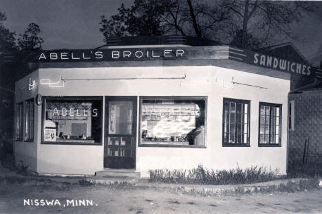 Abell's Broiler, Nisswa Minnesota, 1940's