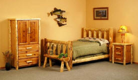 Natural Tones Custom Log Furniture, Nisswa Minnesota