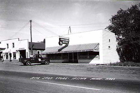 Rite Spot grocery store, Nisswa Minnesota, 1950