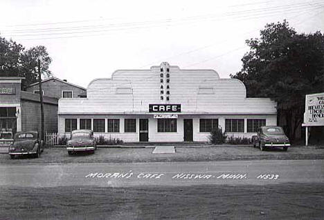 Moran's Café, Nisswa Minnesota, 1950
