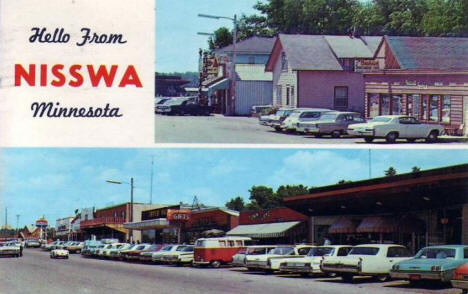 Street scenes, Nisswa Minnesota, 1971