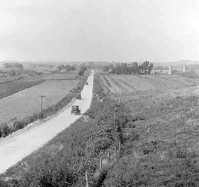 Traffic on United States 65 and 218, Northfield to Faribault, 1921