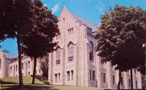 Rolvaag Library, St. Olaf College, Northfield Minnesota, 1960's