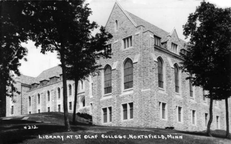 Library, St. Olaf College, Northfield Minnesota, 1940's