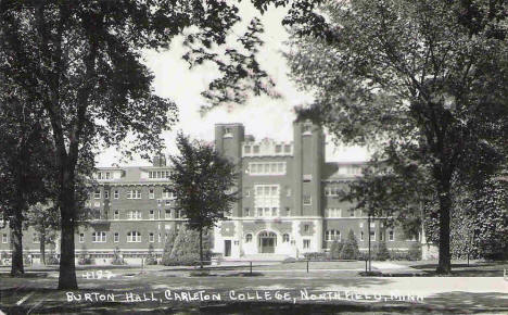Burton Hall, Carleton College, Northfield Minnesota, 1951