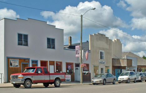 Street scene, Northome Minnesota, 2006