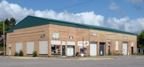 Street scene, Northome Minnesota, 2006