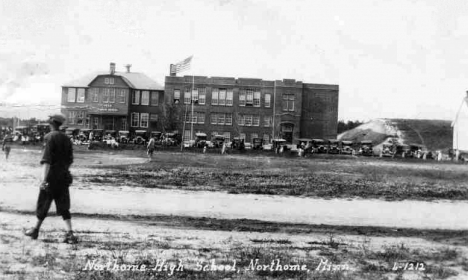 High School, Northome Minnesota, 1912