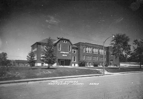Public School, Northome Minnesota, 1950