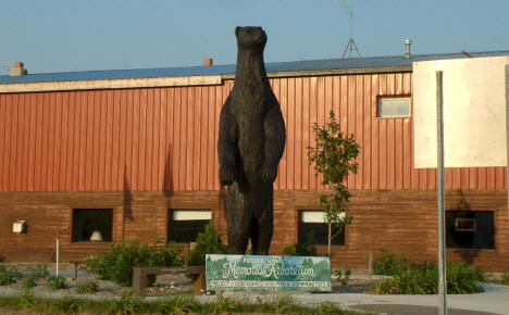 Bear in Downtown Northome Minnesota, 2006