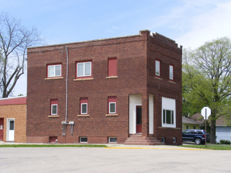 Street scene, Northrop Minnesota, 2014