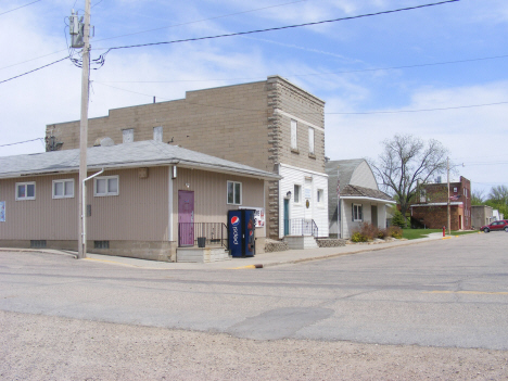 Street scene, Northrop Minnesota, 2014