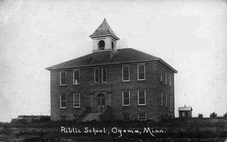 Public School, Ogema Minnesota, 1916