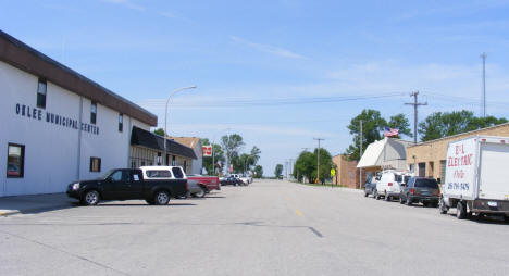 Street scene, Oklee Minnesota, 2008