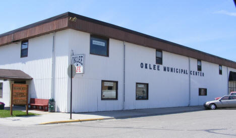 Oklee Municipal Center, Oklee Minnesota, 2008