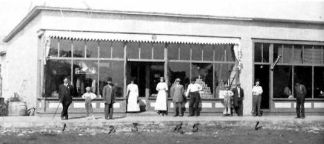Melby's Store, Oklee Minnesota, 1911