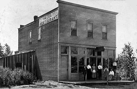 New England Hotel, Onamia Minnesota, 1905