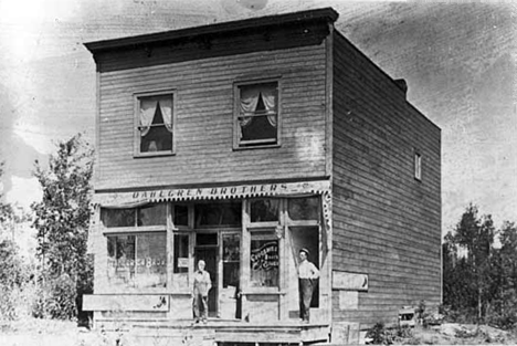 Dahlgren Brothers store, Onamia Minnesota, 1908