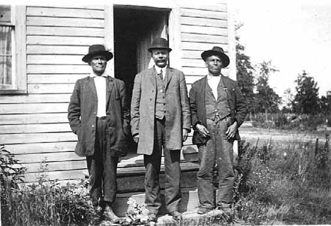 Reverend Frank Pequette, Wadena and Meg-e-see, Onamia Minnesota, 1910