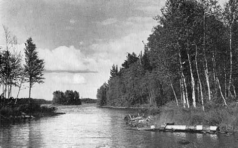 Lake near Onamia Minnesota, 1935
