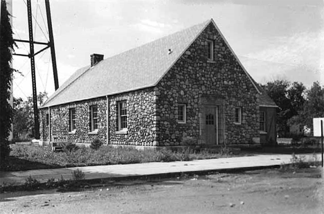 Village Hall, Onamia Minnesota, 1936