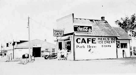 Street scene, Onamia Minnesota, 1939