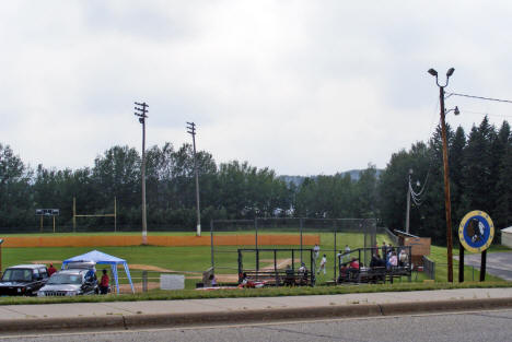 Orr Braves Baseball Field, Orr Minnesota, 2007