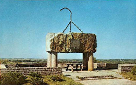 Paul Bunyan's Boat Anchor, Ortonville Minnesota, 1960's