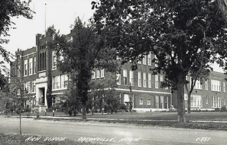 High School, Ortonville Minnesota, 1940's