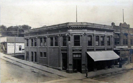 Street scene, Ortonville Minnesota, 1908