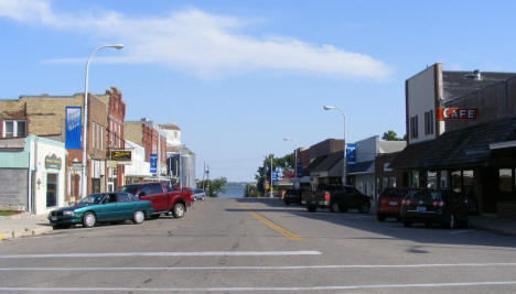 Street scene, Osakis Minnesota, 2008