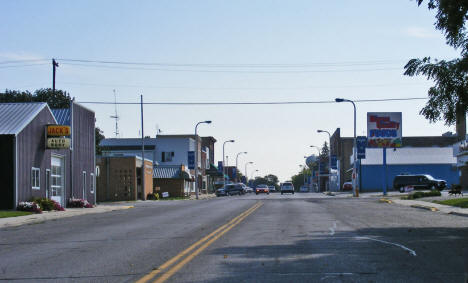 Street scene, Osakis Minnesota, 2008