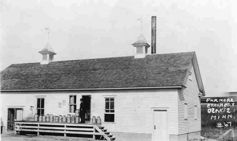 Farmers Creamery, Osakis Minnesota, 1920's?