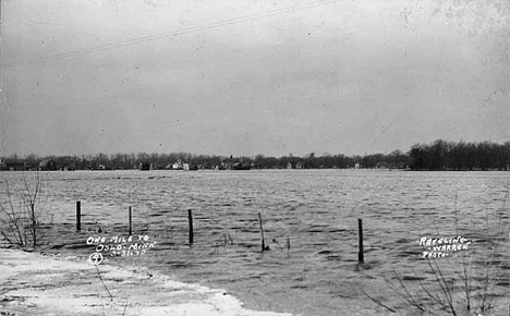 View of Oslo Minnesota, 1920