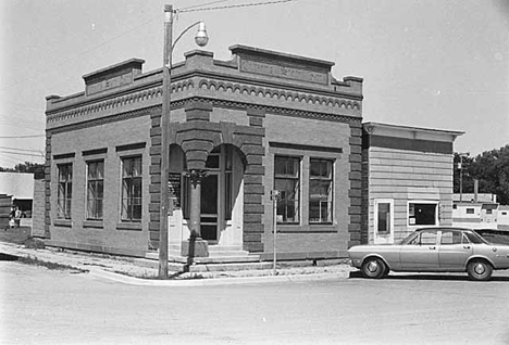 Citizens State Bank, Oslo Minnesota, 1972