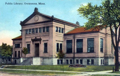 Public Library, Owatonna Minnesota, 1918