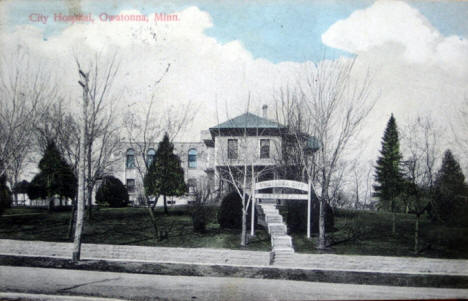 City Hospital, Owatonna Minnesota, 1909