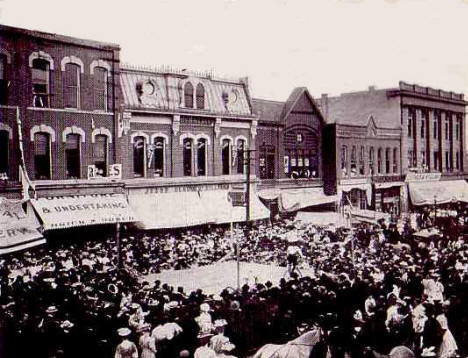 Street Fair, Owatonna Minnesota, 1910