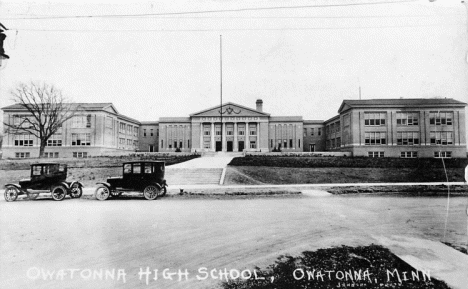 High School, Owatonna Minnesota, 1920's