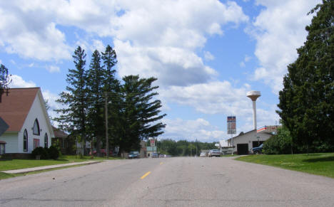 Street scene, Palisade Minnesota, 2009