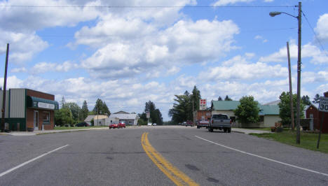 Street scene, Palisade Minnesota, 2009