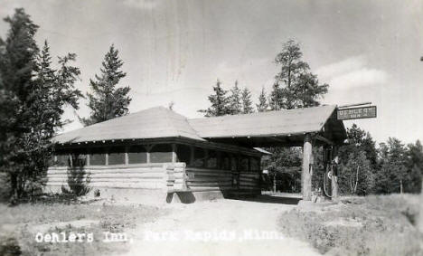 Oehler's Inn, Park Rapids Minnesota, 1932