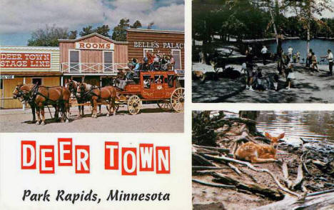 Deer Town, Park Rapids Minnesota, 1960's