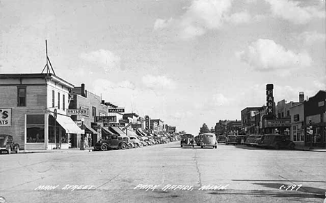Main Street, Park Rapids Minnesota, 1940