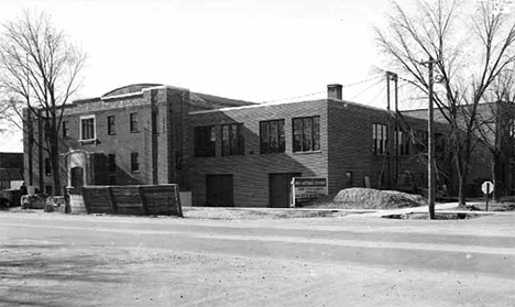 Armory addition at Park Rapids Minnesota, 1941