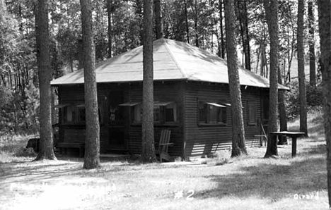 Pine Hollow Resort near Park Rapids Minnesota, 1952