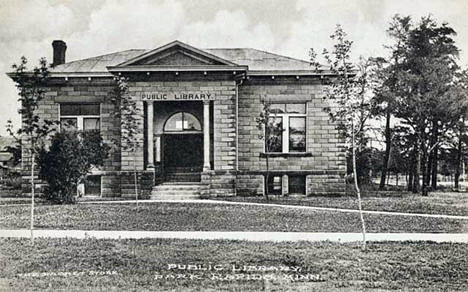 Public library, Park Rapids Minnesota, 1910